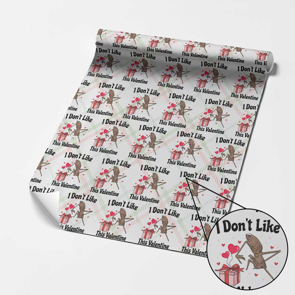 Marcus The Worm Meme Wrapping Paper Roll I Do Not Like This Valentine TS14 Christmas Plaid Print Your Wear