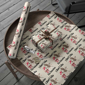 Marcus The Worm Meme Wrapping Paper Roll I Do Not Like This Valentine TS14 Beige Print Your Wear