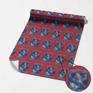Marcus The Worm Meme Wrapping Paper Roll I Don't Like This Rock Bootleg TS10 Red Print Your Wear