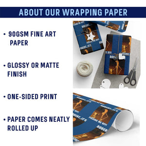 Marcus The Worm Meme Wrapping Paper Roll Robert Its Pissing Me Off TS10 Print Your Wear