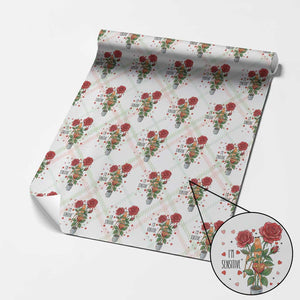 Marcus The Worm Valentine Meme Wrapping Paper Roll I Am Senstive TS14 Christmas Plaid Print Your Wear