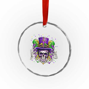 Mardi Gras Skull 67 Six Seven Meme New Orleans Witch Doctor Voodoo Crystal Glass Ornament TS11 Print Your Wear