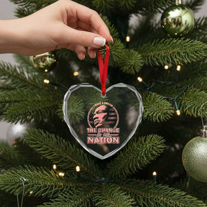 Martin Luther King Heart Crystal Glass Ornament Retro Black History Month Civil Rights TS10 Print Your Wear