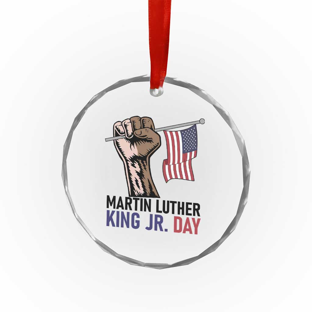 Martin Luther King Jr Crystal Glass Ornament Black History Month TS14 Print Your Wear