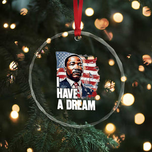 Martin Luther King Jr Crystal Glass Ornament I Have A Dream TS14 Print Your Wear