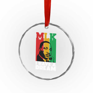 Martin Luther King Jr Crystal Glass Ornament I Have Dream MLK Quote TS14 Print Your Wear