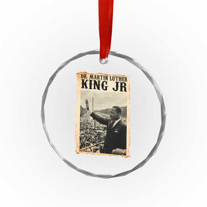 Martin Luther King Jr MLK Day Crystal Glass Ornament TS14 Print Your Wear