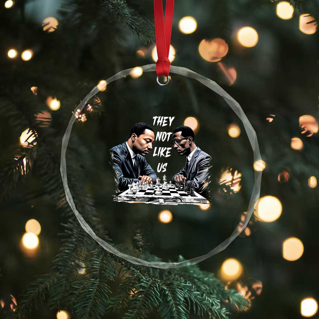 Martin Luther King Malcolm X Crystal Glass Ornament They Not Like Us Black Leaders TS11 Print Your Wear