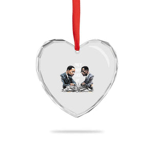 Martin Luther King Malcolm X Heart Crystal Glass Ornament They Not Like Us Black Leaders TS11 Print Your Wear