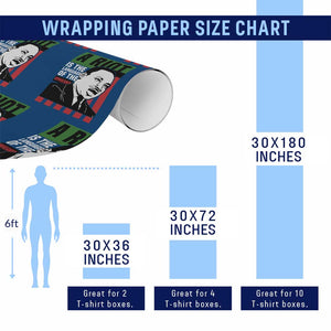 Martin Luther King MLK Wrapping Paper Roll A Riot Is The Language Of The Unheard Civil Rights TS02 Print Your Wear