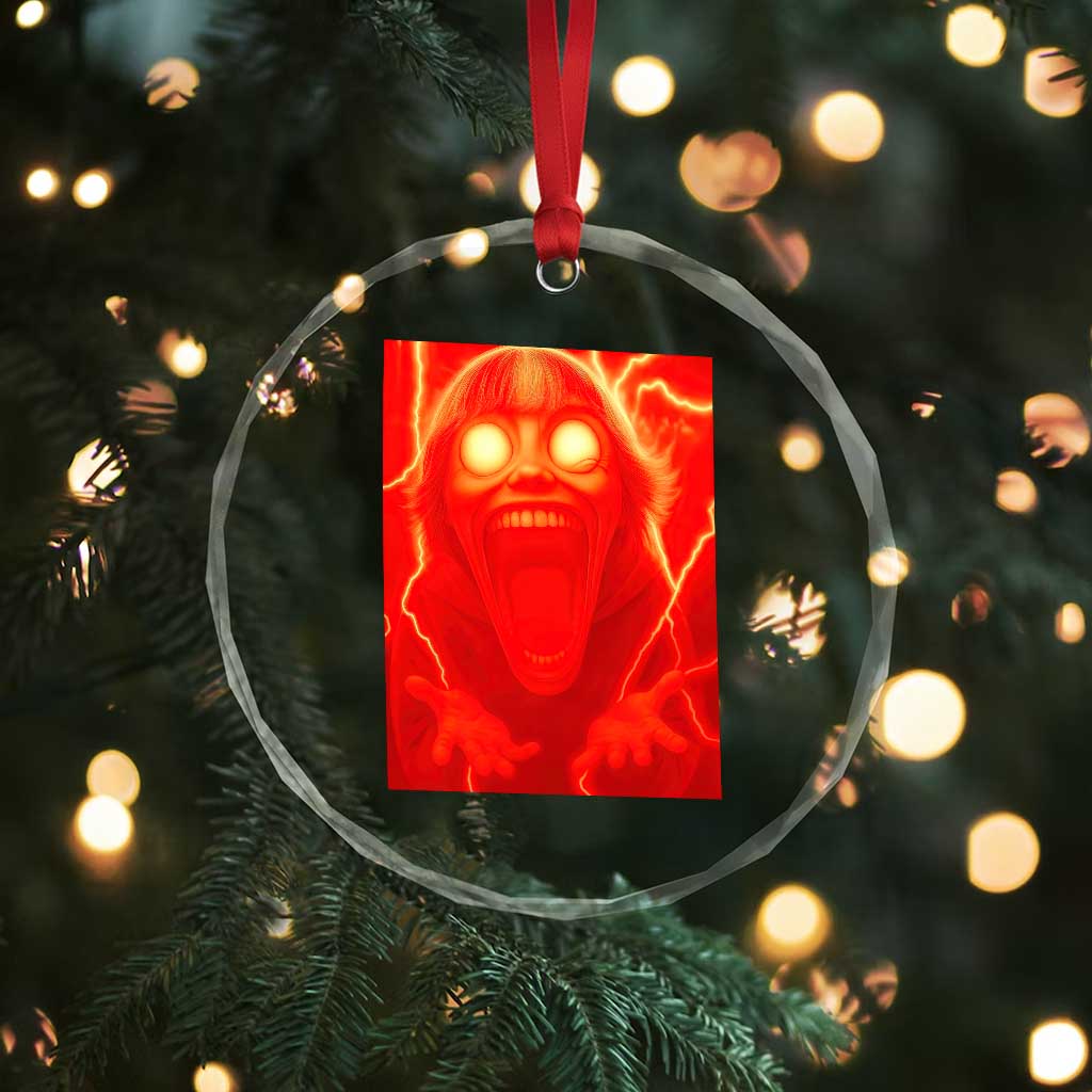 Mason 67 Devil Edit Graphic Crystal Glass Ornament Viral 6 7 Possession Six Seven Meme TS02 Print Your Wear