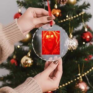 Mason 67 Devil Edit Graphic Crystal Glass Ornament Viral 6 7 Possession Six Seven Meme TS02 Print Your Wear
