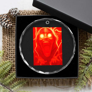 Mason 67 Devil Edit Graphic Crystal Glass Ornament Viral 6 7 Possession Six Seven Meme TS02 Print Your Wear