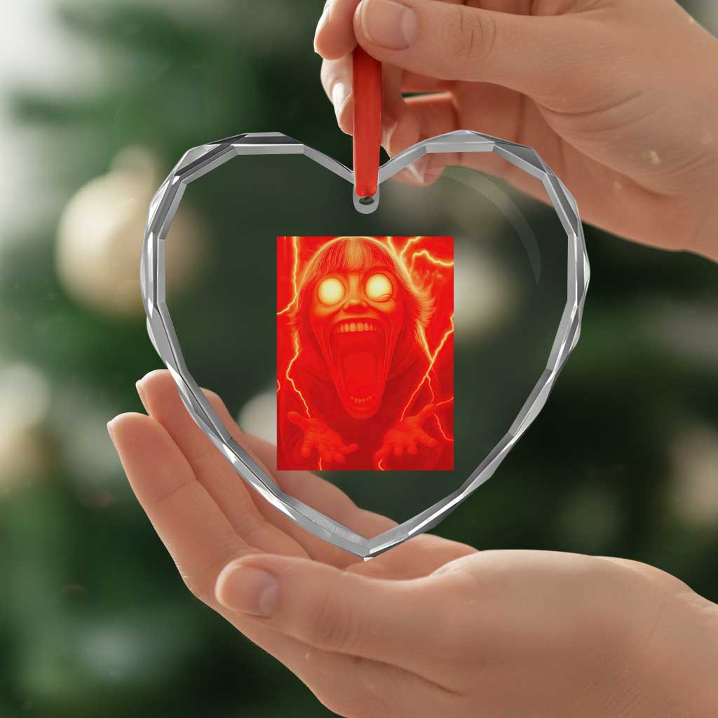 Mason 67 Devil Edit Graphic Heart Crystal Glass Ornament Viral 6 7 Possession Six Seven Meme TS02 Print Your Wear