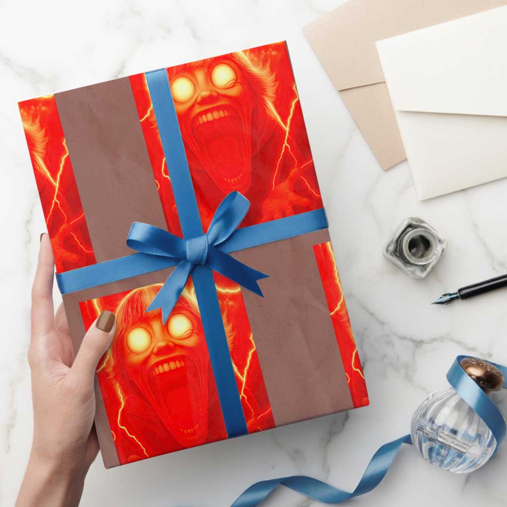Mason 67 Devil Edit Graphic Wrapping Paper Roll Viral 6 7 Possession Six Seven Meme TS02 Mocha Print Your Wear