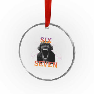 Mason 67 Kid Meme Crystal Glass Ornament Devil Edit Viral Six Seven Scream TS02 Print Your Wear