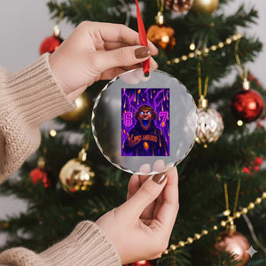 Mason 67 Meme Graphic Crystal Glass Ornament Glowing Eyes Devil Edit 6 7 Viral Six Seven Scream TS02 Print Your Wear