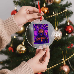 Mason 67 Meme Graphic Crystal Glass Ornament Glowing Eyes Devil Edit 6 7 Viral Six Seven Scream TS02 Print Your Wear