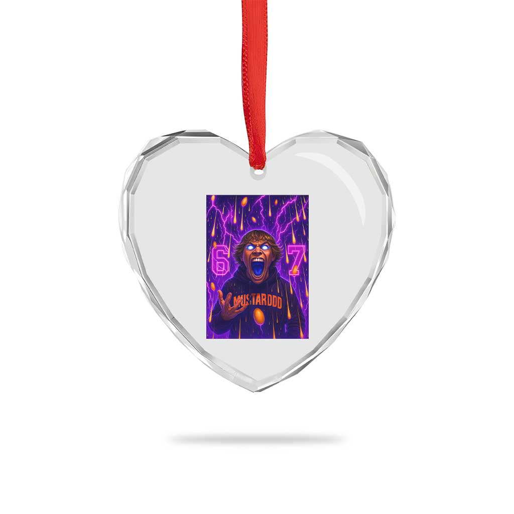 Mason 67 Meme Graphic Heart Crystal Glass Ornament Glowing Eyes Devil Edit 6 7 Viral Six Seven Scream TS02 Print Your Wear