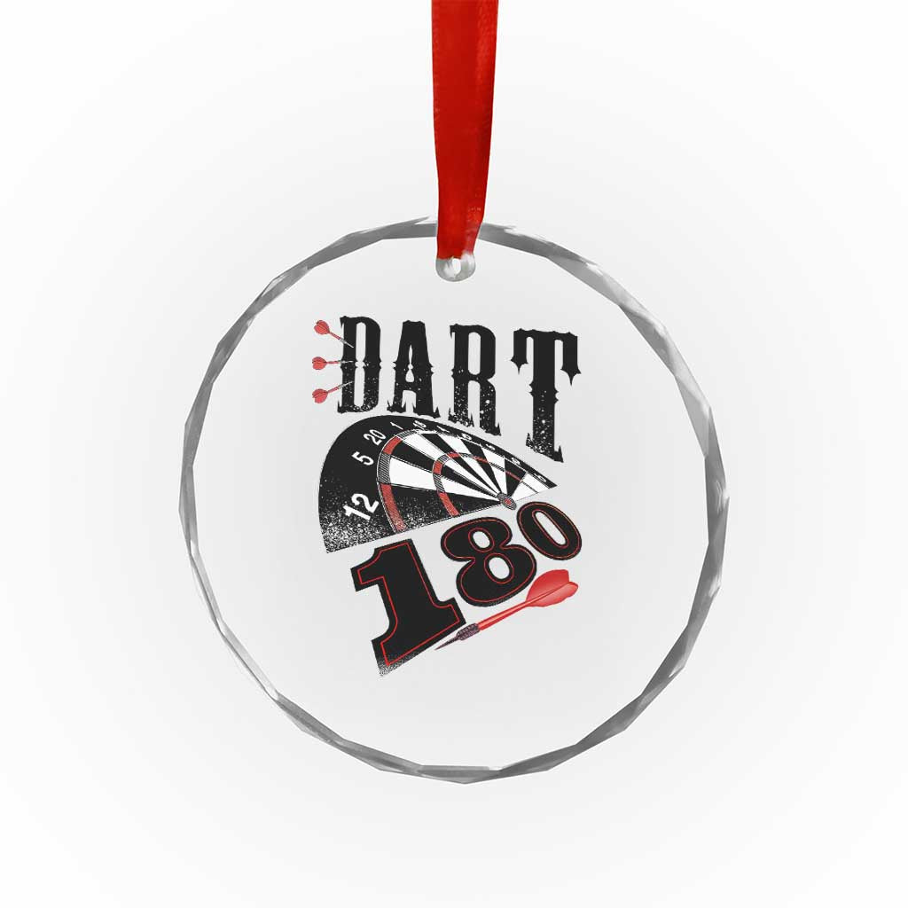 Max Score 180 Darts Lover Crystal Glass Ornament Darts Team Party Gift TS12 Print Your Wear