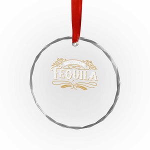 May Contain Tequila Crystal Glass Ornament Classic Drinking Humor TS11 Print Your Wear