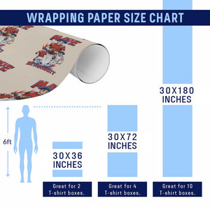 Maye Be A Dynasty Wrapping Paper Roll Funny QB Football Fan TS12 Print Your Wear