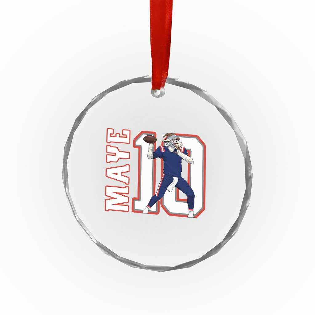 Maye Lover Crystal Glass Ornament QB 10 Player Fan TS12 Print Your Wear
