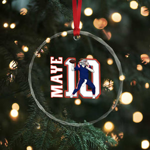 Maye Lover Crystal Glass Ornament QB 10 Player Fan TS12 Print Your Wear