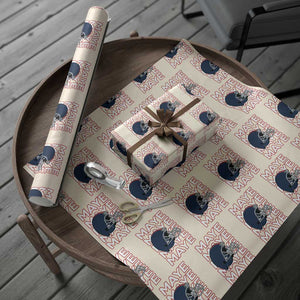 Maye Lover Wrapping Paper Roll NE Quarterback Fan Gift TS12 Beige Print Your Wear