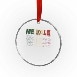 Me Vale Mexican Flag Crystal Glass Ornament Sarcastic Saying Latino Spanish Slang TS10 Print Your Wear