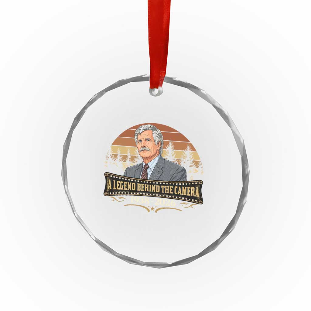 Media Mogul Turner Memorial Crystal Glass Ornament A Legend Behind The Camera TS14 Print Your Wear