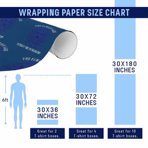Medusa Feminist Wrapping Paper Roll Womens Rights Mythical Empowerment Graphic TS10 Print Your Wear