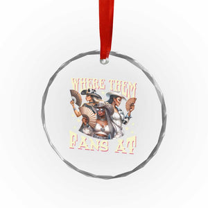 Melanin Cowgirls Crystal Glass Ornament Where Them Fans At Country Life Women Girls TS02 Print Your Wear