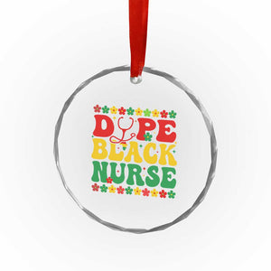 Melanin Queen Nursing Black History Month Gift Crystal Glass Ornament Dope Black Nurse TS12 Print Your Wear