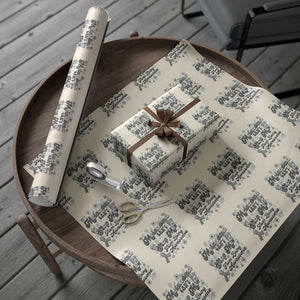 Melanoma Awareness Support Squad Wrapping Paper Roll Melanoma Can't Stop Me TS12 Beige Print Your Wear