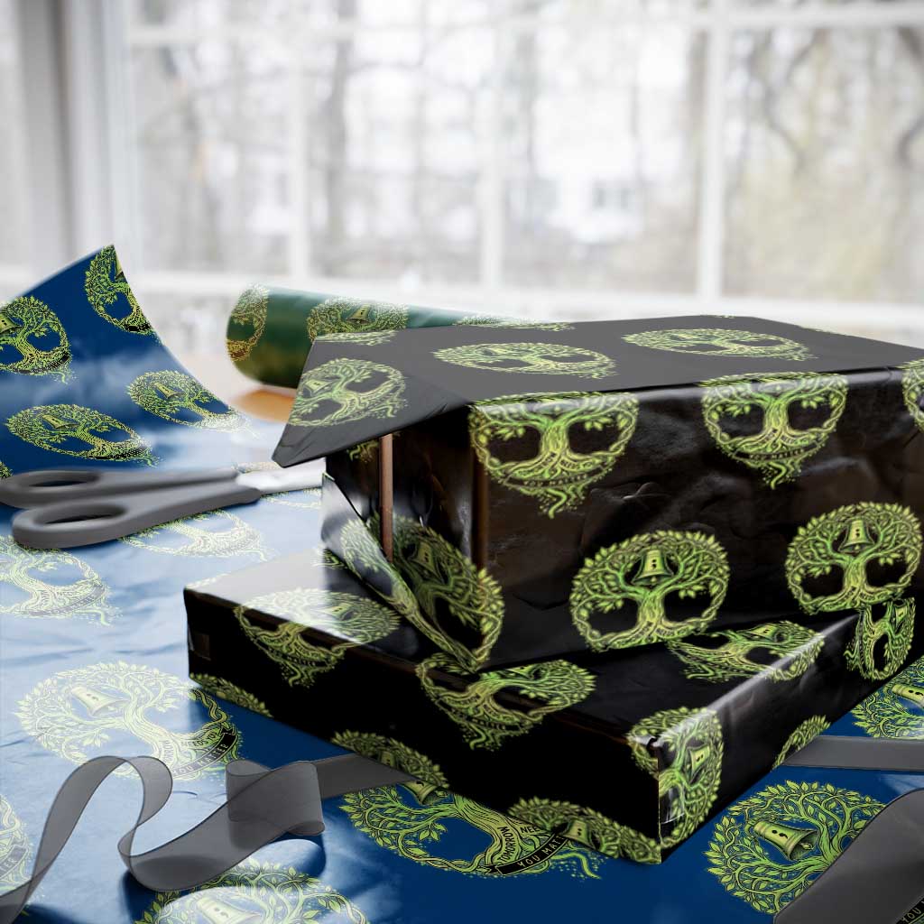 Mental Health Awarenes Wrapping Paper Roll Tomorrow Needs You You Matter TS14 Black Print Your Wear