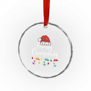 Merry Cruisemas Crystal Glass Ornament Family Christmas Cruise Holiday Trip TS10 Print Your Wear