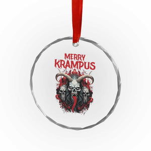 Merry Krampus Crystal Glass Ornament Horor Xmas Evil TS09 Print Your Wear