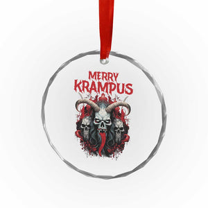 Merry Krampus Crystal Glass Ornament Horor Xmas Evil TS09 Print Your Wear