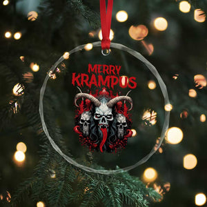 Merry Krampus Crystal Glass Ornament Horor Xmas Evil TS09 Print Your Wear