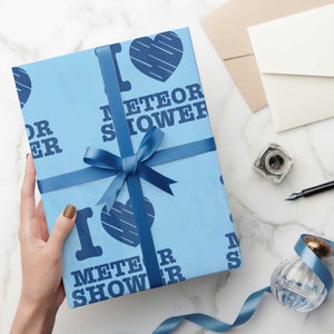 Meteor Shower Lover Wrapping Paper Roll Astronomy Enthusiast Gift