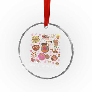 Mexican Pregnancy Announcement Crystal Glass Ornament Cookies For Two Please Xmas Maternity Gift TS10 Print Your Wear