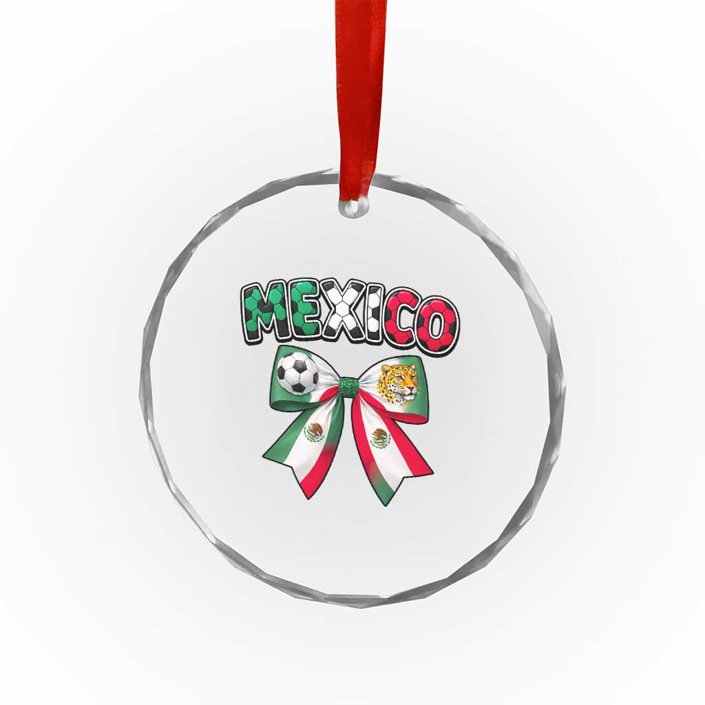 Mexico National Soccer Lover Crystal Glass Ornament Soccer Pride Fan Gift TS12 Print Your Wear