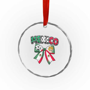 Mexico National Soccer Lover Crystal Glass Ornament Soccer Pride Fan Gift TS12 Print Your Wear