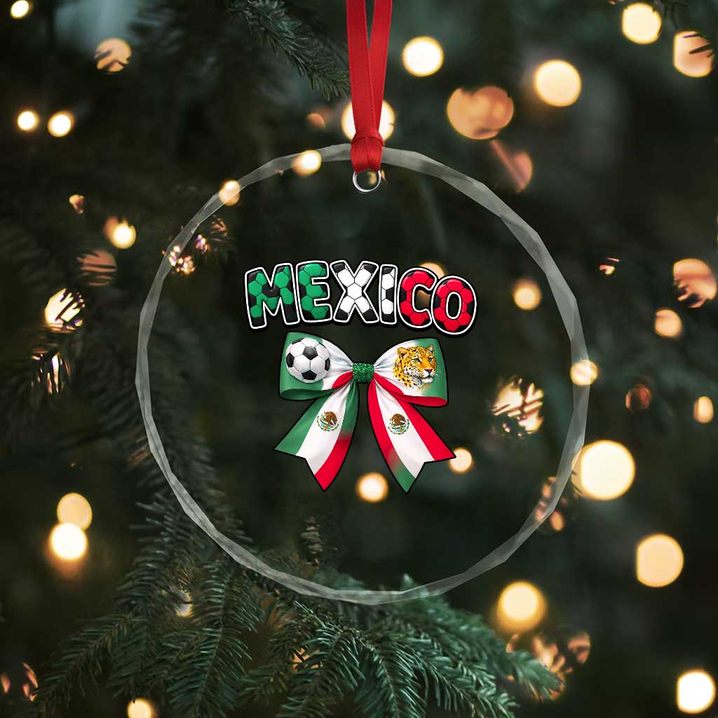 Mexico National Soccer Lover Crystal Glass Ornament Soccer Pride Fan Gift TS12 Print Your Wear