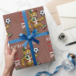 Mexico Soccer Pride Jaguar Kickoff 2026 Wrapping Paper Roll TS12 Mocha Print Your Wear