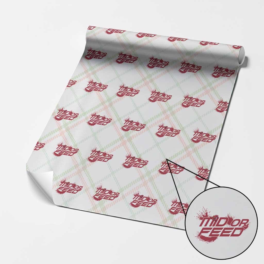 Mid Or Feed Holographic Witch Hat Wrapping Paper Roll Funny Game Lover Gift TS12 Christmas Plaid Print Your Wear