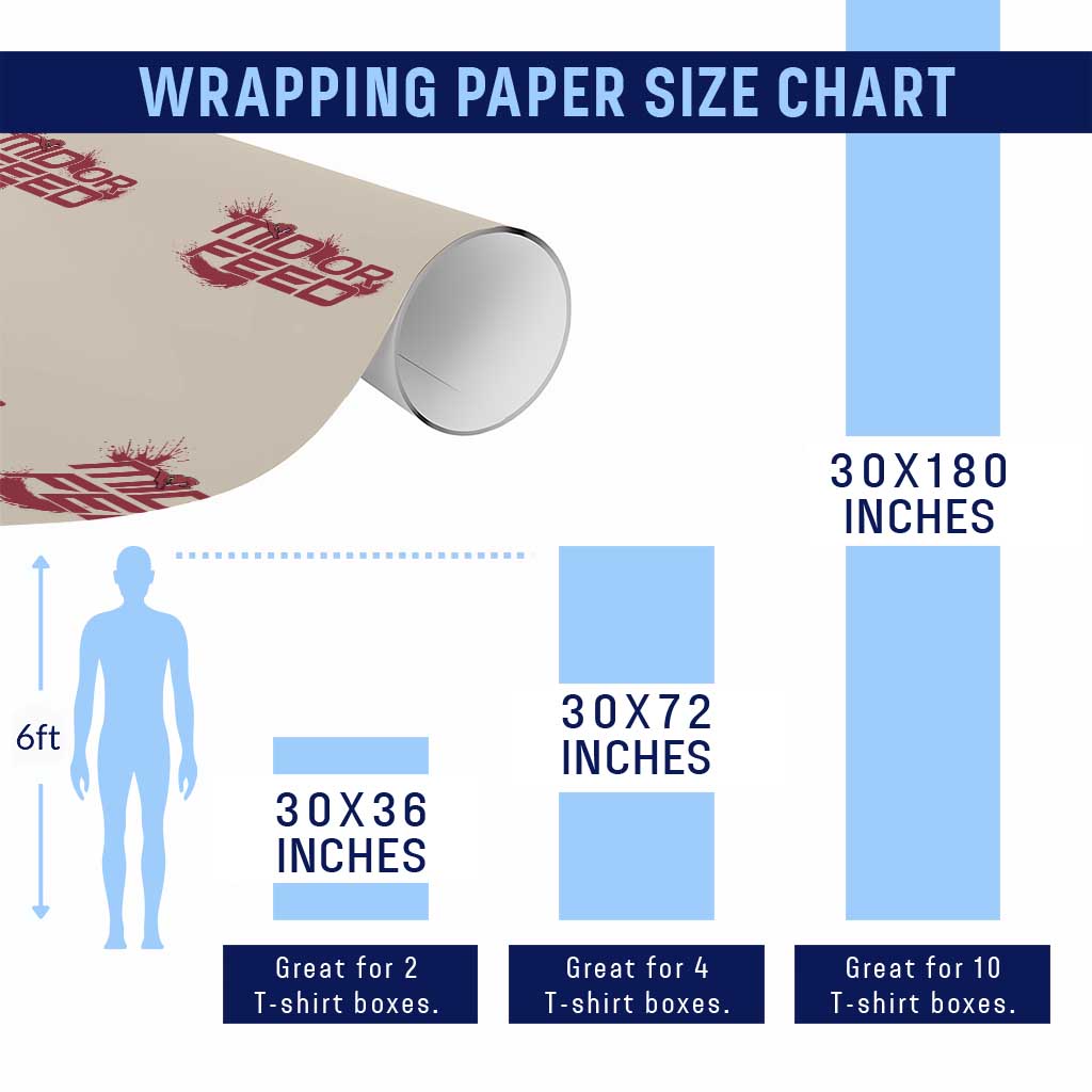 Mid Or Feed Holographic Witch Hat Wrapping Paper Roll Funny Game Lover Gift TS12 Print Your Wear