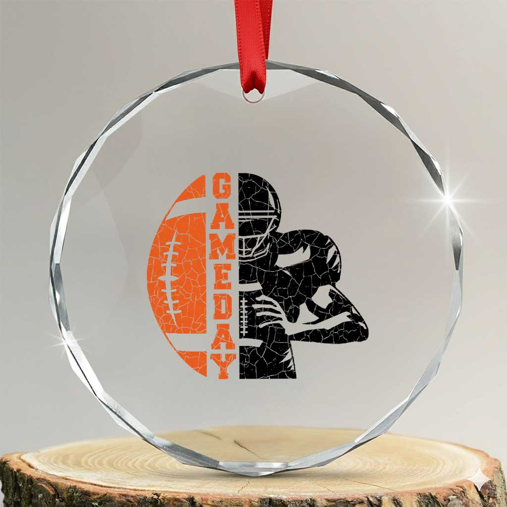 Midwest Football Lover Crystal Glass Ornament CFBB Fan Gift TS12 Transparent Glass 3'' Circle Print Your Wear