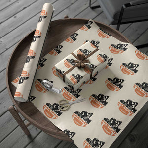 Midwest Football Lover Wrapping Paper Roll CFBB Fan Gift TS12 Beige Print Your Wear